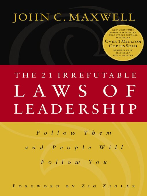 Cover of The 21 Irrefutable Laws of Leadership